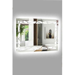 Oglinda cu iluminare LED LM Cosmic Ripple 700×500mm