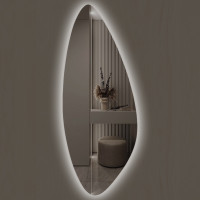 Oglinda figurata cu iluminare LED LM Frosted Lens 500×1000mm