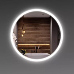 Oglinda cu iluminare LED si incalzire electrica LM Illusion Lens 1000×1000mm