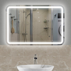 Oglinda cu iluminare LED si incalzire electrica LM Radiant Haze 800×1000mm