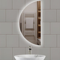 Oglinda figurata cu iluminare LED LM Twilight Glow 600×1200mm